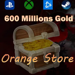 Diablo 4 | S11 | Gold | 600 Millions