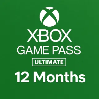 Xbox Game Pass Ultimate 12 Months
