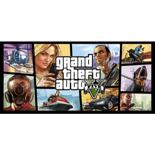 Grand Theft Auto V: Premium Edition & Megalodon Shark Card Bundle Rockstar Digital CD Key