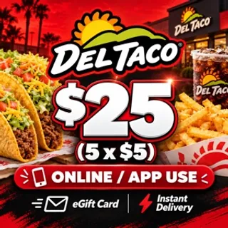 $25.00 Del Taco Giftcard