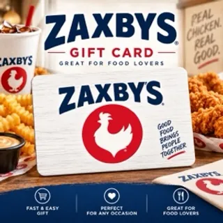 $25.00 Zaxbys Giftcard