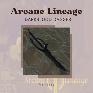Darkblood Dagger | Arcane Lineage