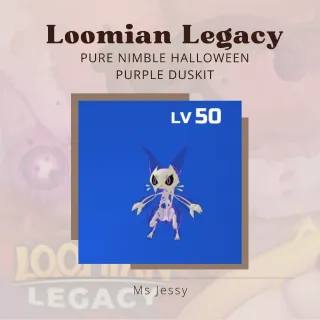 PN Purple Halloween Duskit | Loomian Legacy