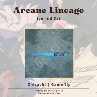 Icerind Sai | Arcane Lineage