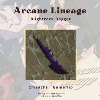 Blightrock Dagger | Arcane Lineage