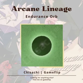 Endurance Orb 2 | Arcane Lineage