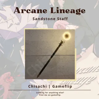 Sandstone Staff | Arcane Lineage