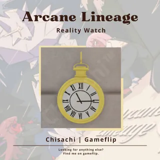 Reality Watch | Arcane Lineage