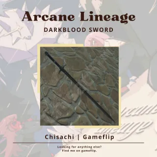 Darkblood Sword | Arcane Lineage