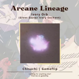 Ivory Orb | Arcane Lineage