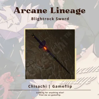 Blightrock Sword | Arcane Lineage
