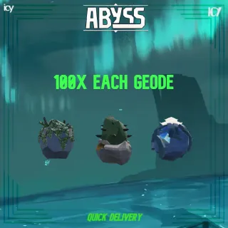 300 Geodes - Abyss