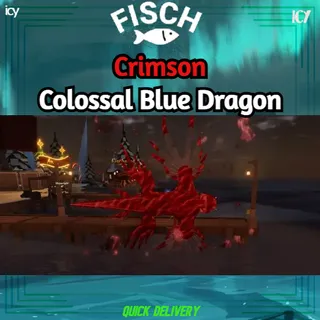 Crimson Colossal Blue Dragon - Fisch