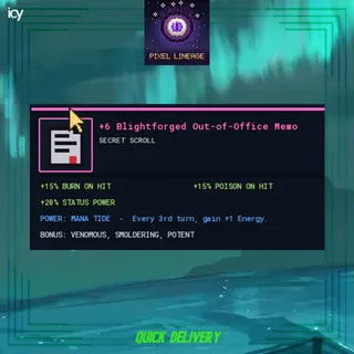 Secret Scroll - Pixel Lineage