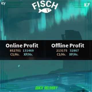 Aquarium 852k C$ & 131k XP/Hr - Fisch