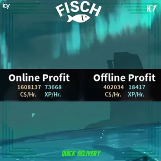 Aquarium 1.6M C$ & 73k XP/Hr - Fisch 
