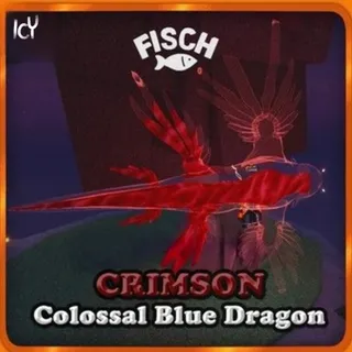 Crimson Colossal Blue Dragon - Fisch