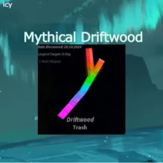 2x Mythical Driftwood - Fisch