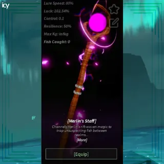 Merlin Staff - Fisch