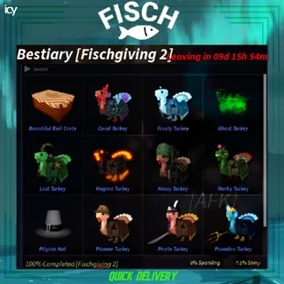 Fischgiving 2 Full Bestiary - Fisch