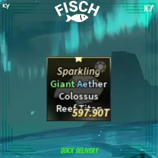 Sparkling Giant Aether Colossus Reef Titan - Fisch