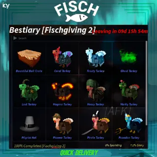 Fischgiving 2 Full Bestiary - Fisch