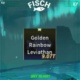 Golden Rainbow Leviathan - Fisch