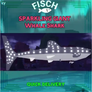 Sparkling Giant Whale Shark - Fisch