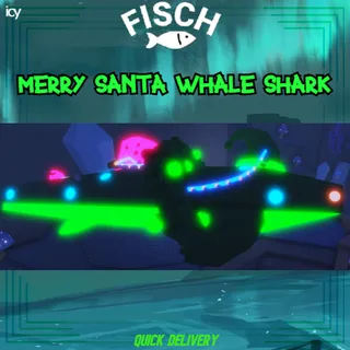 Merry Santa Whale Shark - Fisch