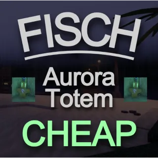 2x AURORA TOTEM - Fisch