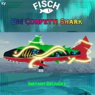 Big Confetti Shark - Fisch