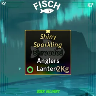 Shiny Sparkling Shrouded Anglers Lantern - Fisch