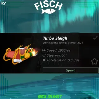 Turbo Sleigh - Fisch