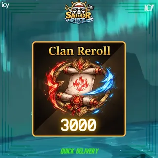 20000 Clan Reroll - Sailor Piece