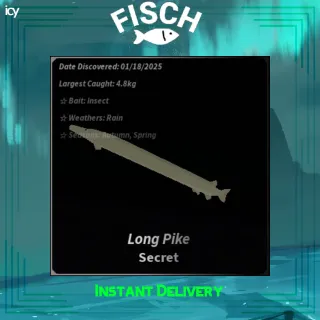 Long Pike + Nessie - Fisch