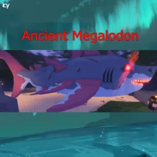 Big Ancient Megalodon - Fisch