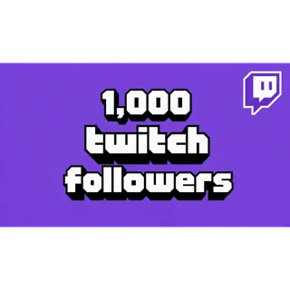 1,000 Followers