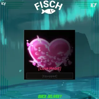 Love Heart Bobber - Fisch