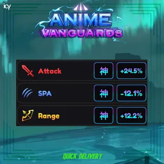 Full Godly Stats - Anime Vanguards