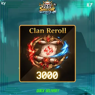 5000 Clan Reroll - Sailor Piece