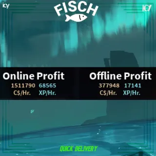 Aquarium 1.5M C$ & 68k XP/Hr - Fisch