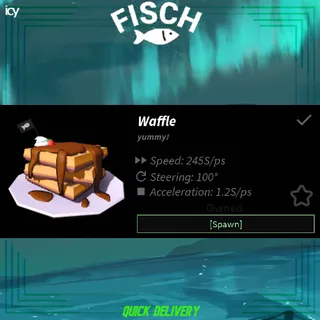 Waffle - Fisch