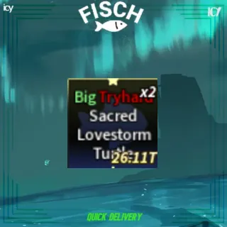 Sacred Lovestorm Turtle - Fisch