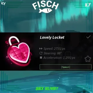 Lovely Locket - Fisch