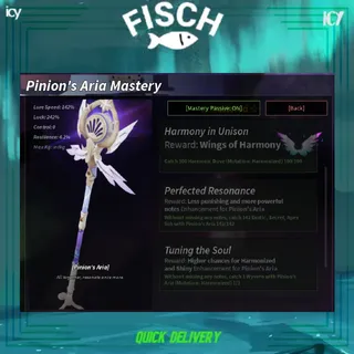 Pinion's Aria Full Mastery Service - Fisch