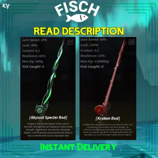 Abyssal specter & Kraken Rod - Fisch