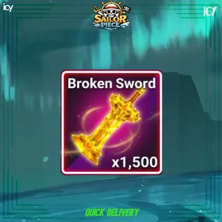 1,500x Broken Sword | Sailor Piece