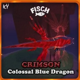 Crimson Colossal Blue Dragon - Fisch