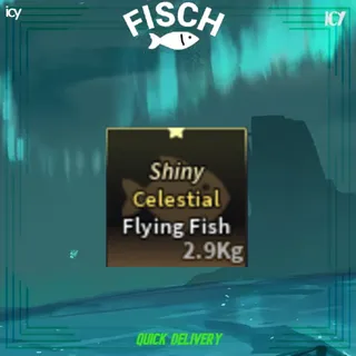 Shiny Celestial Flying Fish - Fisch