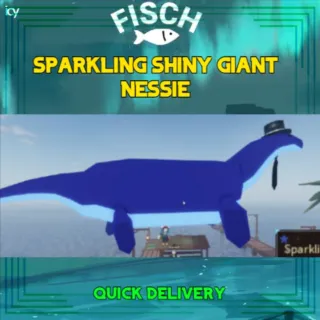 Sparkling Shiny Giant Nessie - Fisch